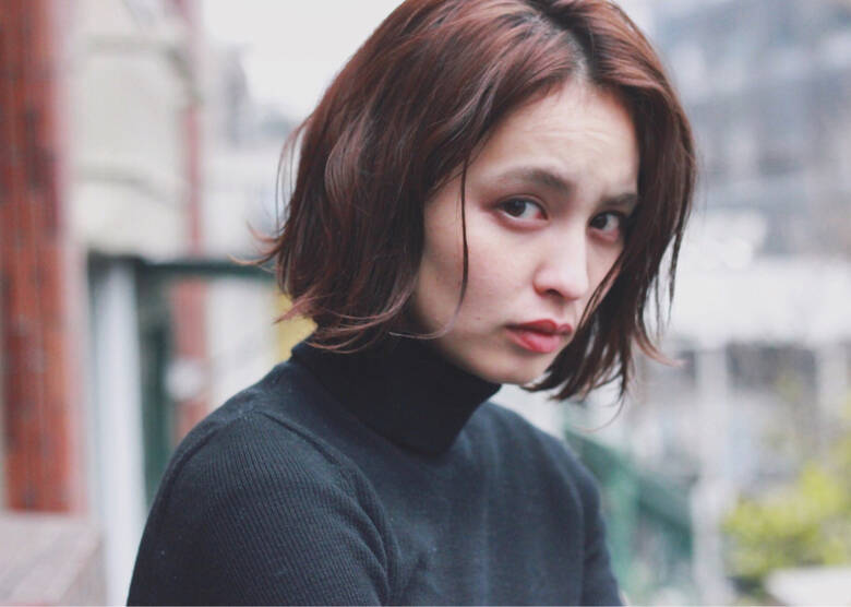 ナチュラル 外国人風 暗髪 黒髪 人トナリ 冨永 真太郎 Hair