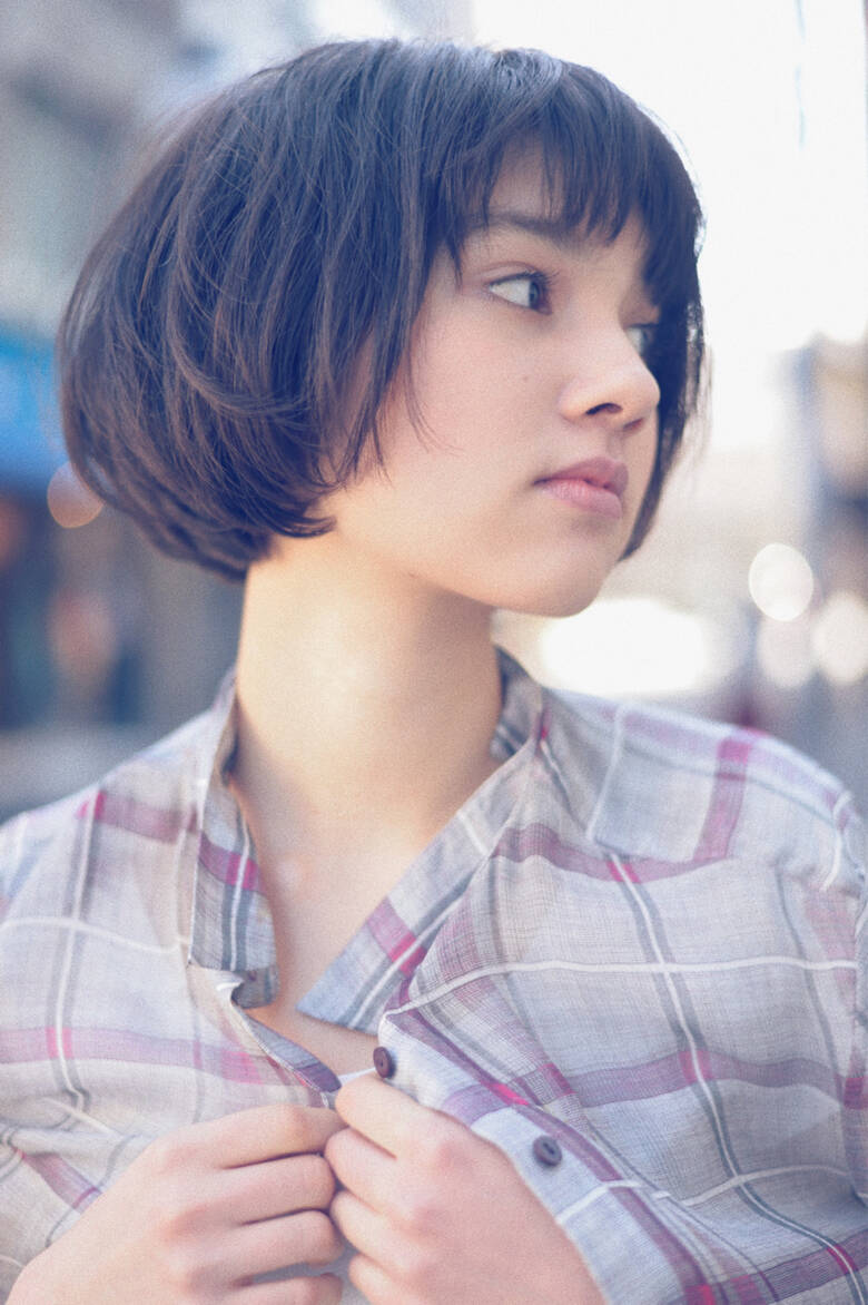 黒髪 ボブ 外国人風 抜け感 Rojitha 郡司 泰之 Rojitha 原宿 Hair