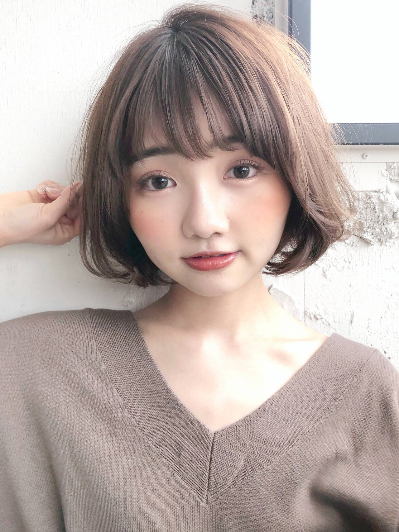 髪型 ボブ ワンカール