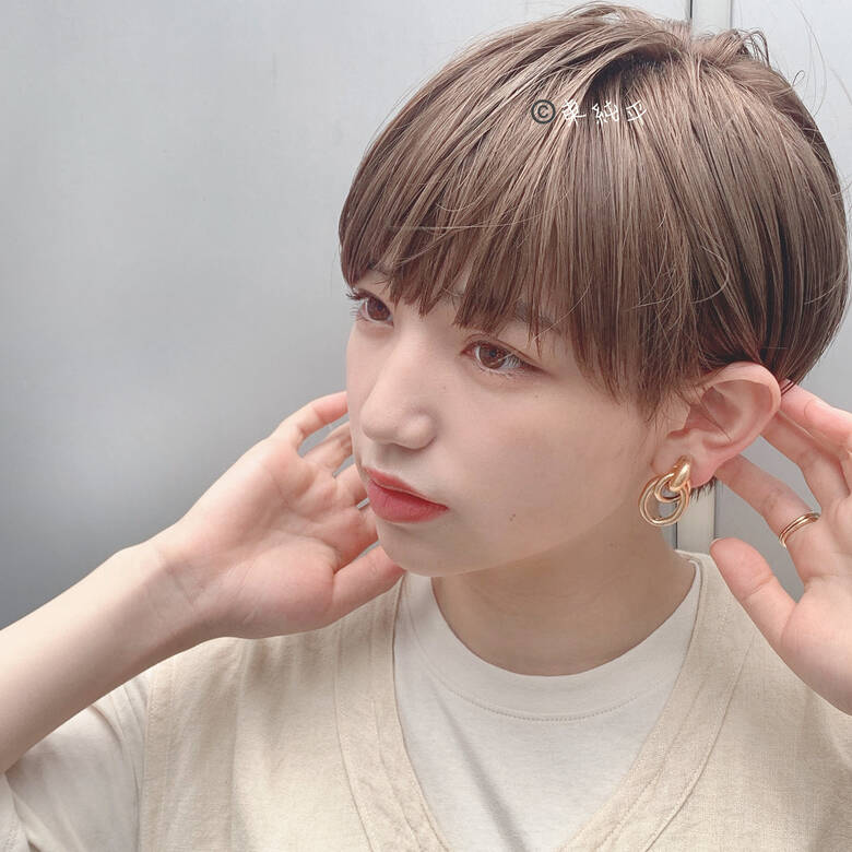 ヘアアレンジ ショートヘア ショート ミニボブ Gallica Minami Aoyama ショート ボブのスペシャリスト 東 純平 5606 Hair