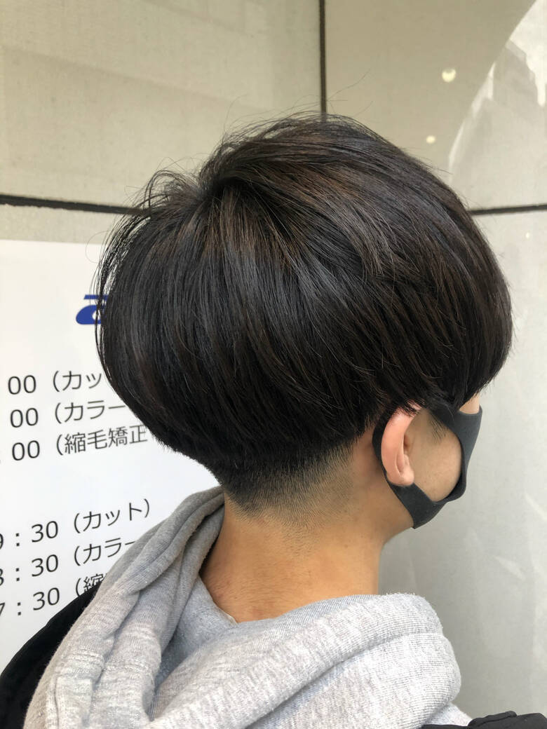 メンズ ショート マッシュショート メンズカット Azule 千葉洋平 Hair
