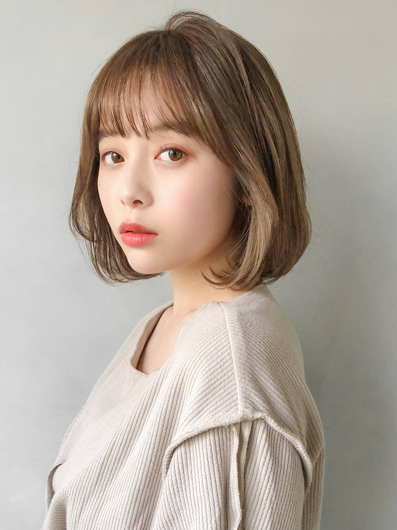ボブ インナーカラー 韓国ヘア 透明感カラー×dydi表参道×本田結(ほんだゆい)dydi表参道×633187【HAIR】
