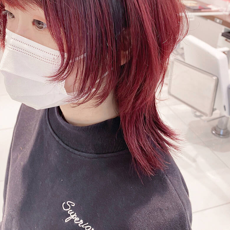 マッシュウルフ ウルフレイヤー ウルフカット ストリート Bassa江古田店 増島七海 Hair マッシュウルフ ウルフレイヤー ウルフカット ストリート Bassa江古田店 増島七海 Hair