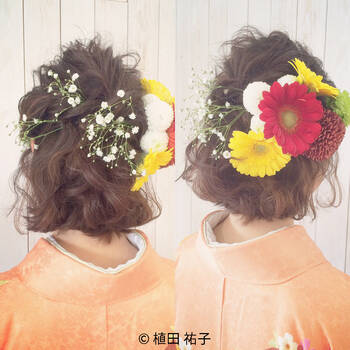 袴姿に似合う髪型で卒業式は誰よりもおしゃれにキメたい Hair