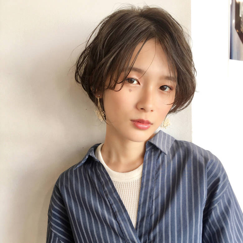 デート ショート ナチュラル 色気 I Omotesando Osaka Tokyo 小林呈光 あこ I Omotesando 4184 Hair