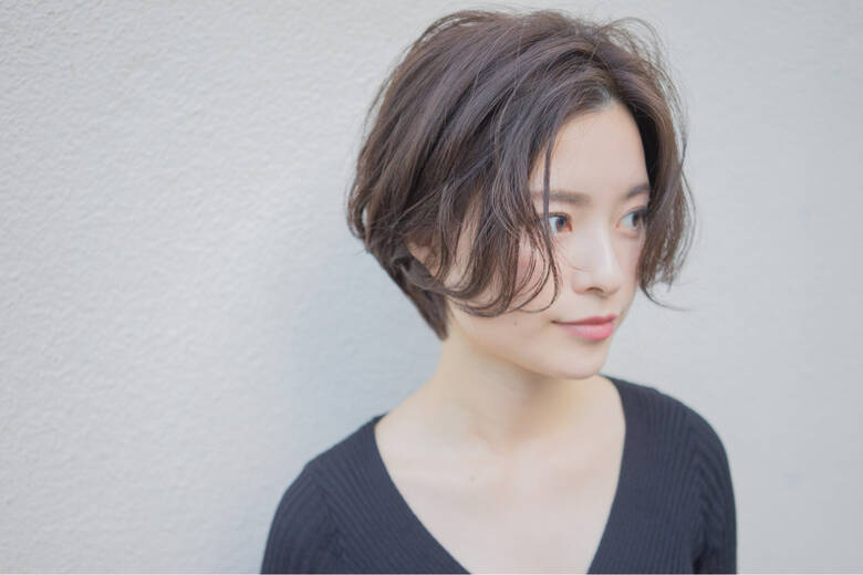 ボブ 色気 アッシュ 外国人風 Noesalon 祖父江基志 Hair