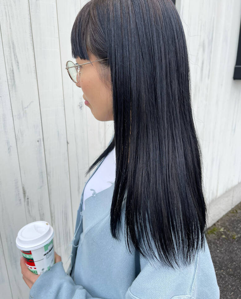 ネイビーカラー ネイビーブルー ネイビーアッシュ ネイビー 5koyomi ニシモリ ショウヘイ Hair
