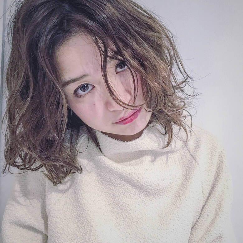 大人かわいい 外国人風 パーマ ナチュラル Assort Sachiko Handa 1668 Hair