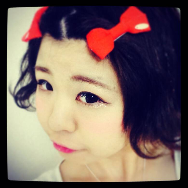 黒髪 ショート ヘアアレンジ 前髪アレンジ Yun Hair