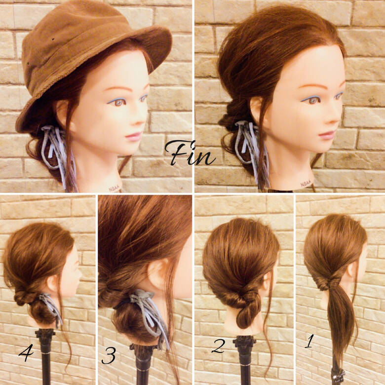 簡単ヘアアレンジ 大人女子 春 ミディアム 匠forhair 中村香奈子 Hair