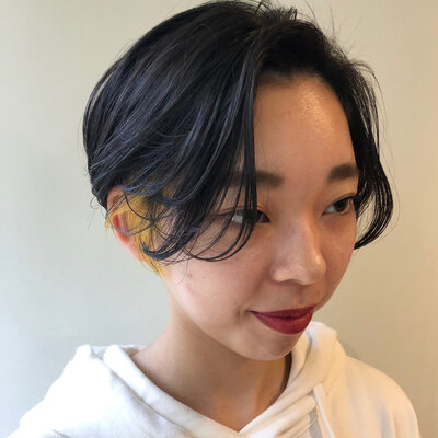 髪も夏色にさっぱり染めちゃおう イエローvsグリーンカラー Hair