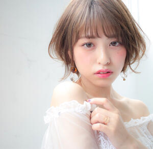 面長カバーできちゃう ショートヘアのパーマスタイル Hair