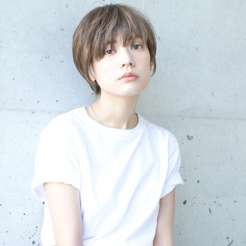 髪型 ショート 個性的 レディース
