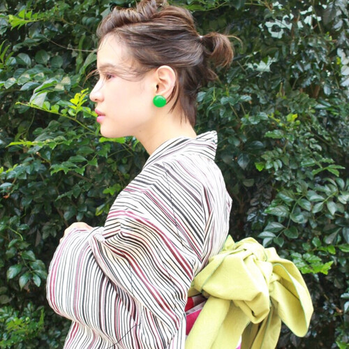 ショートでもok 浴衣に合う髪型でかわいくなろう Hair