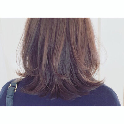 迷ったらミディアムレイヤーカット 大人可愛いが止まらない Hair