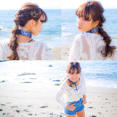海ヘアアレンジをロングやショート別に紹介 映えること間違いなし 海ヘアアレンジをロングやショート別に紹介 映えること間違いなし