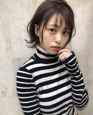 伸ばしかけのときこそかわいく♡モテショート 関亜梨佐 モテ髪インスタ0404ari